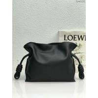 Loewe專櫃2022新款小牛皮肩背女包 羅意威Flamenco clutch系列升級版福袋大號 10856 lyw1151