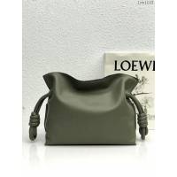 Loewe專櫃2022新款小牛皮肩背女包 羅意威Flamenco clutch系列升級版福袋大號 10856 lyw1153