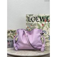 Loewe專櫃2022新款小牛皮肩背女包 羅意威Flamenco clutch系列升級版福袋大號 10856 lyw1154