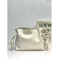 Loewe專櫃2022新款小牛皮肩背女包 羅意威Flamenco clutch系列升級版福袋大號 10856 lyw1210