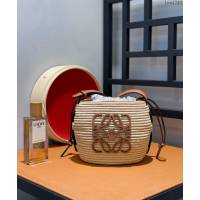 Loewe專櫃新款羅意威草編包夏日限定Basket小蜂巢燈籠包10933 lyw1241