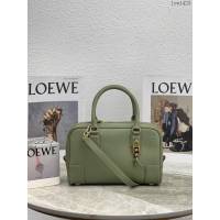 Loewe專櫃2022新款全皮純色手提肩背女包 羅意威Amazono手提包 10523 lyw1425