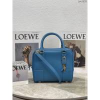 Loewe專櫃2022新款全皮純色手提肩背女包 羅意威Amazono手提包 10522 lyw1428