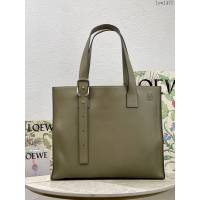 Loewe專櫃新款男包全皮托特包 羅意威Buckle Horizontal Tote手袋 型號10959 lyw1477