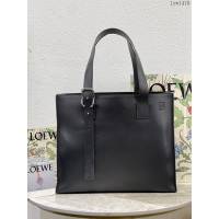 Loewe專櫃新款男包全皮托特包 羅意威Buckle Horizontal Tote手袋 型號10959 lyw1478