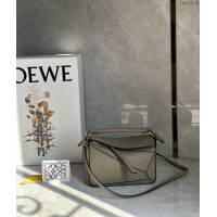 Loewe專櫃經典款2022新顏色迷你女包 羅意威Puzzle系列Mini女款手提肩背包小牛皮幾何包 10173 lyw1510