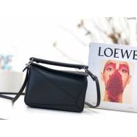 Loewe專櫃經典款2022新顏色迷你女包 羅意威Puzzle系列Mini女款手提肩背包小牛皮幾何包 10173 lyw1532