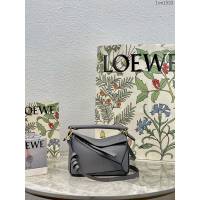 Loewe專櫃經典款2022新顏色迷你女包 羅意威Puzzle系列Mini女款手提肩背包小牛皮幾何包 10173 lyw1533