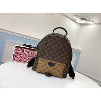 路易威登LV雙肩包 M41561 2017年早春系列 MONOGRAM BACKPACK中號雙背包 LV爆款女士後背包 xxlv1757