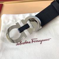 菲拉格慕專櫃款男士皮帶 Ferragamo精品銅扣腰帶  jjp2246