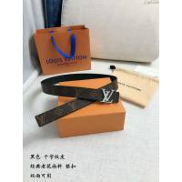 LV新款女士皮帶 路易威登防水牛皮腰帶  jjp2559