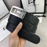 Gucci爆款皮帶 古奇自動平滑扣小牛皮腰帶  jjp2677