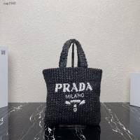 Prada專櫃新款纖維托特包 1BG425 普拉達小號手提購物包 csp1578