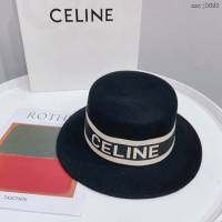 Celine專櫃2023新品賽琳泥子料凸頂帽秋冬禮帽 mmyj3093