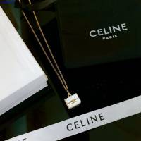 Celine專櫃2022新款配飾品賽琳火爆秋冬新品凱旋門琺瑯包包項鏈 zgb1312