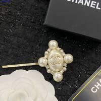 Chanel專櫃新款飾品 香奈兒經典熱銷款金屬髮夾 zgb2348