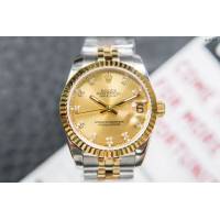 劳力士手表 DATEJUST最强版日志型系列腕表 Rolex经典款钢带机械女表 gjs1228