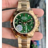 劳力士手表 Rolex宇宙计型迪通拿 116508金迪绿盘 Rolex经典款男士腕表 gjs1236