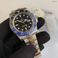 劳力士手表 Rolex格林尼治可乐圈腕表 超强蓝绿色夜光 N厂V8版高端机械男表 gjs1518