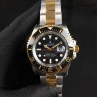 劳力士手表 劳力士单黄海使型 Rolex间金小鬼王SEA-DEWLLER 126603 gjs1709