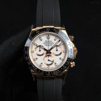 劳力士手表 超薄13.5mm 灰白金迪 玫瑰金迪 黄金迪 熊猫迪 Rolex迪通拿新品男士腕表 gjs1722