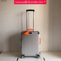 RIMOWA聯名AMBUSH行李箱四輪拉杆箱 日默瓦Classic鋁合金行李箱 gdx1136