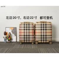 RIMOWA X BURBERRY行李箱四輪拉杆箱 日默瓦BURBERRY全鋁鎂合金新款拖箱 gdx1252