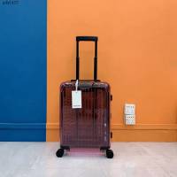 RIMOWA行李箱全新限量版四輪拉杆箱 日默瓦RIMOWA Essential Neon霓虹系列登機箱 089E電光粉 gdx1433