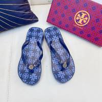 TORY BURCH2021年夏季新款女款坡跟人字拖TB官方春夏季主打款女士人字拖 dx2360