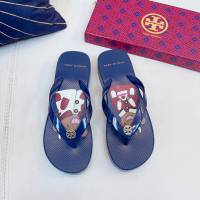 TORY BURCH2021年夏季新款女款坡跟人字拖TB官方春夏季主打款女士人字拖 dx2364