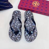 TORY BURCH2021年夏季新款女款坡跟人字拖TB官方春夏季主打款女士人字拖 dx2379