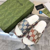 gucci古馳新色2022-Gucci/Summer最新限量厚底拖鞋 dx3199