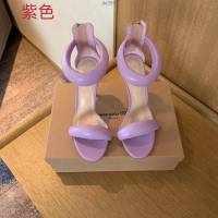 Gianvito Rossi專櫃款一字帶涼鞋 定制羊皮女士拖鞋 dx3599