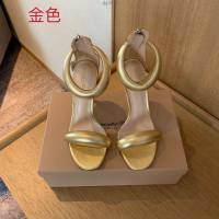 Gianvito Rossi專櫃款一字帶涼鞋 定制羊皮女士拖鞋 dx3603